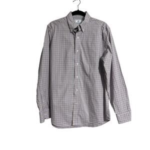 Southern Tide Checked Button Down Med